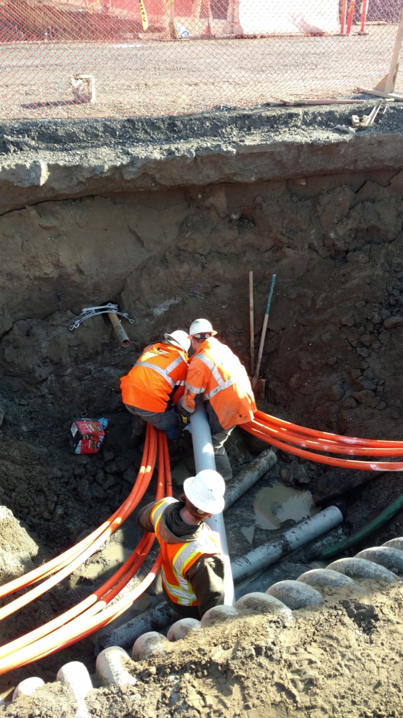 Directional drilling crew