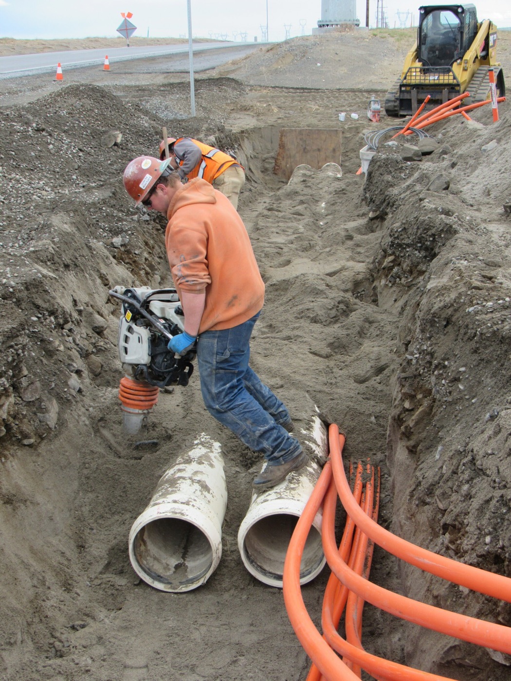 Windwave equipment on site